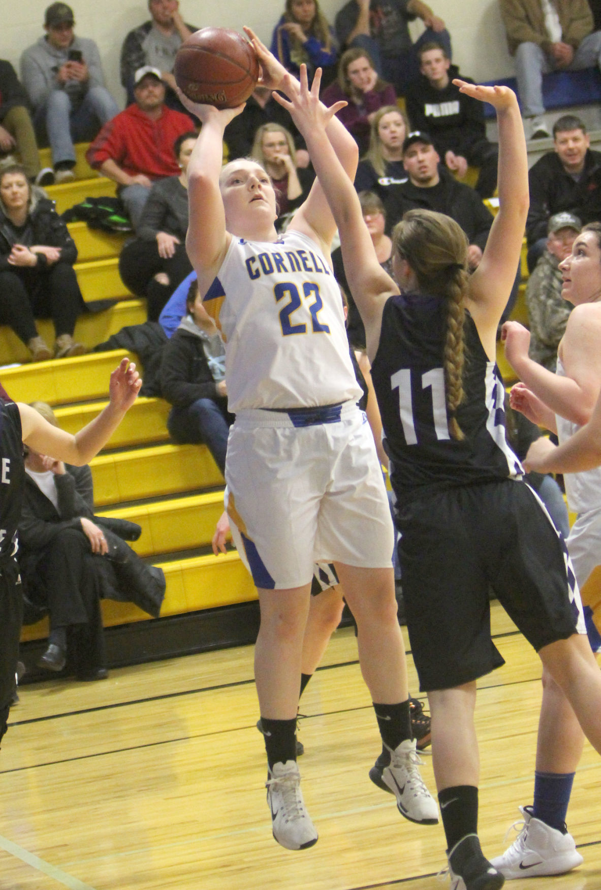Lake Holcombe at Cornell girls basketball 1-10-19